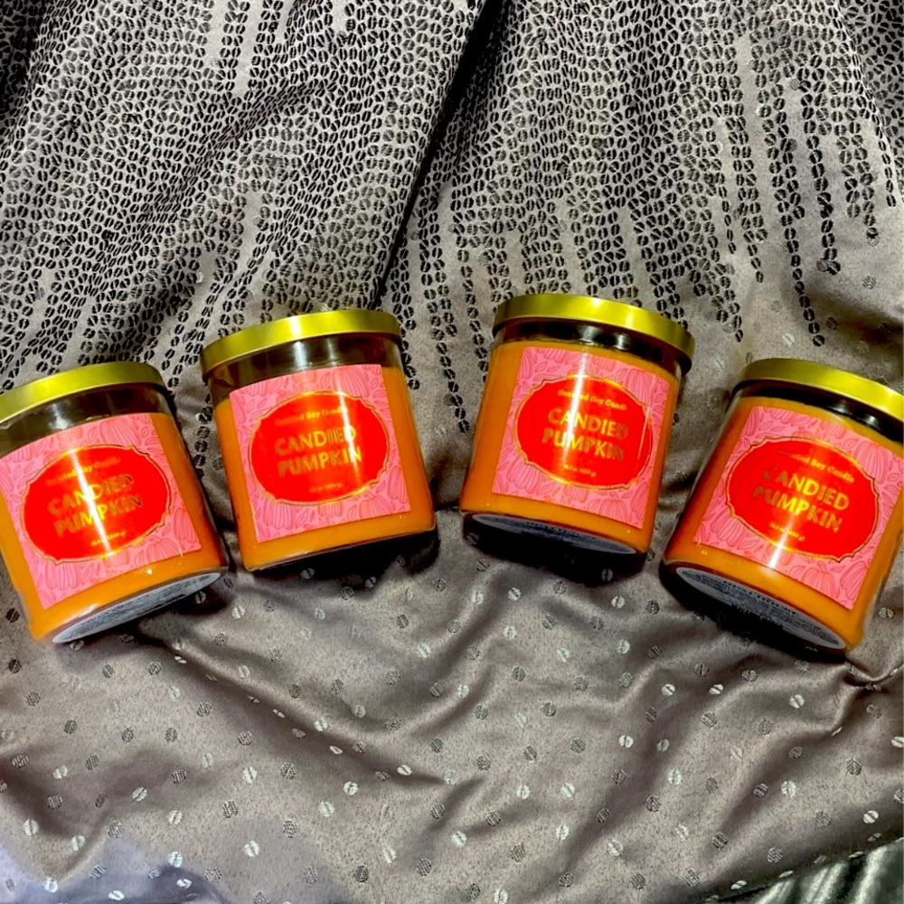 Pumpkin Candles